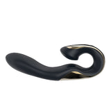 Zini Roae Special Edition - Black/Gold - Black/Gold 19.5 cm USB Rechargeable Vibrator - VIBRATORS