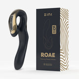 Zini Roae Special Edition - Black/Gold - Black/Gold 19.5 cm USB Rechargeable Vibrator - VIBRATORS