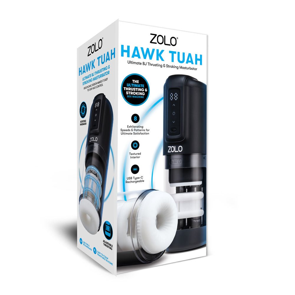 Zolo Hawk Tuah Ultimate BJ Stroker Thrusting Rotating - MASTURBATORS