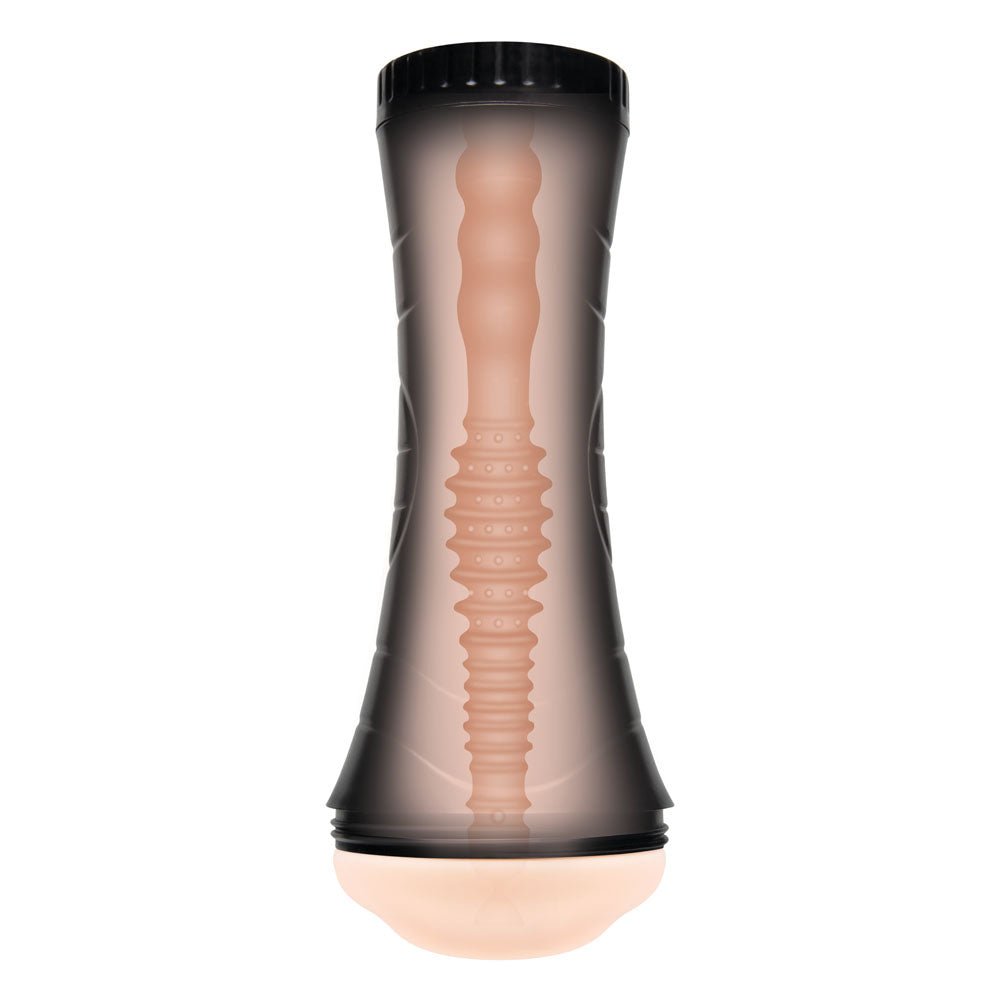 Zolo Stroke Off Backdoor Action Flesh Anal Stroker - MASTURBATORS