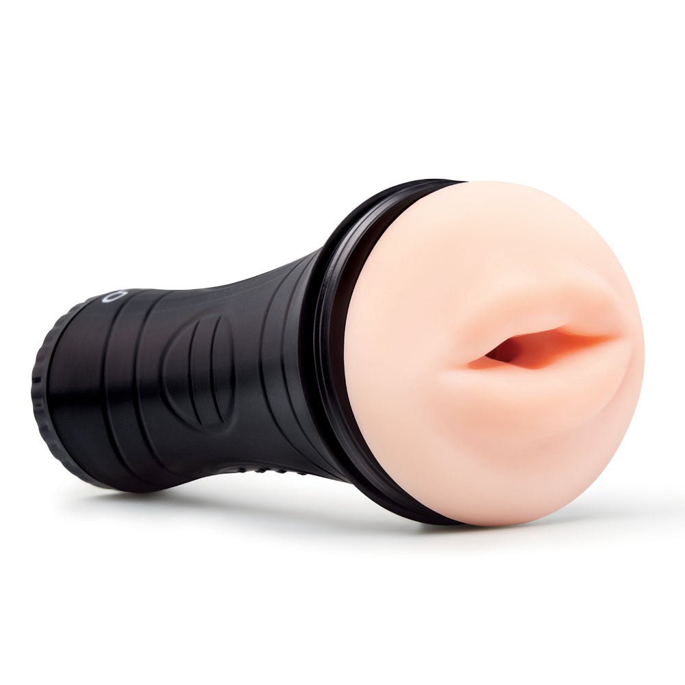 Zolo Stroke Off Deep Throat Flesh Mouth Stroker Realistic Feel - MASTURBATORS
