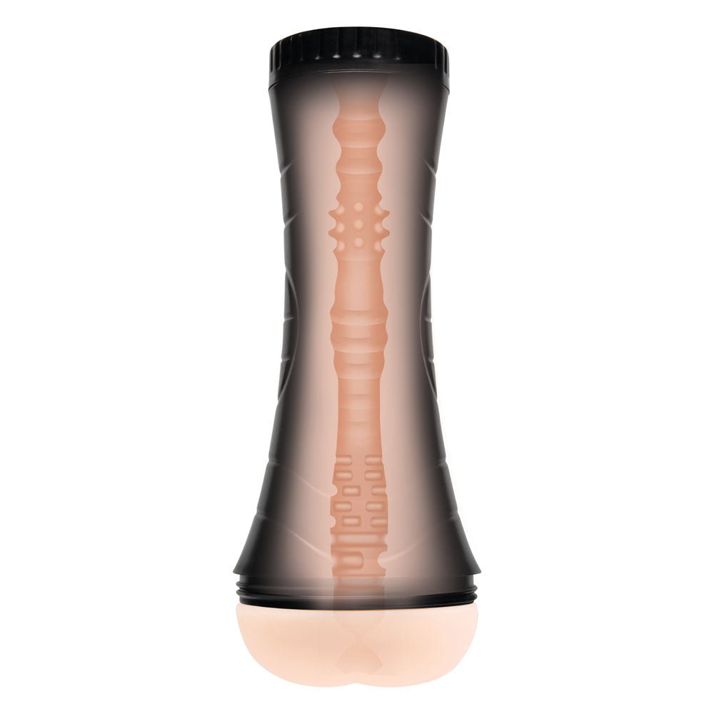 Zolo Stroke Off Deep Throat Flesh Mouth Stroker Realistic Feel - MASTURBATORS