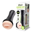 Zolo Stroke Off Deep Throat Flesh Mouth Stroker Realistic Feel Sex Toy - MASTURBATORS