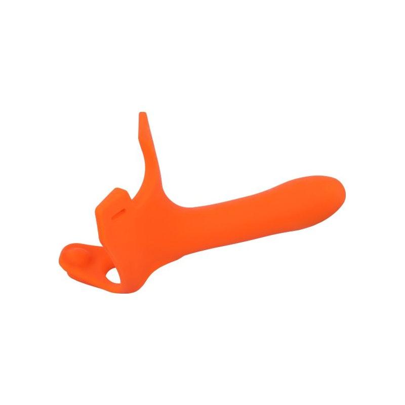 Zoro Strap-On 6.5in Orange - Naughty by Nature Adult Store