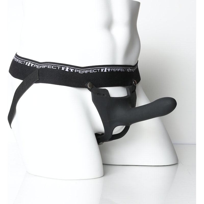 Zoro Strap-On 6.5in Black - Naughty by Nature Adult Store