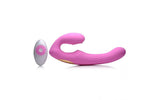 15X U-Pulse Strapless Strap-On w Remote Pink - Naughty by Nature Adult Store