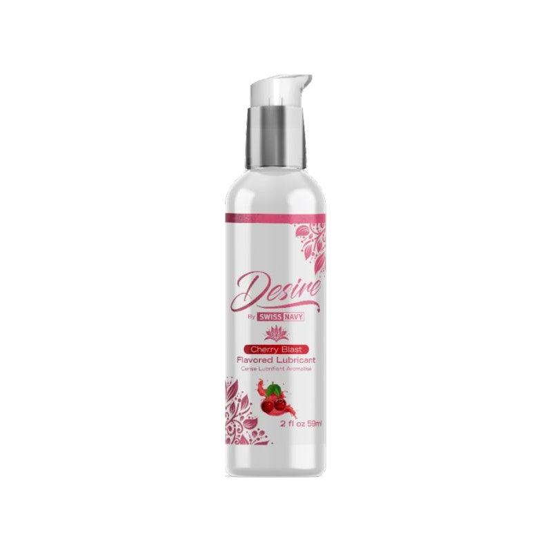 Desire Cherry Blast Flavoured Lubricant 2oz/59ml - Naughty by Nature Adult Store