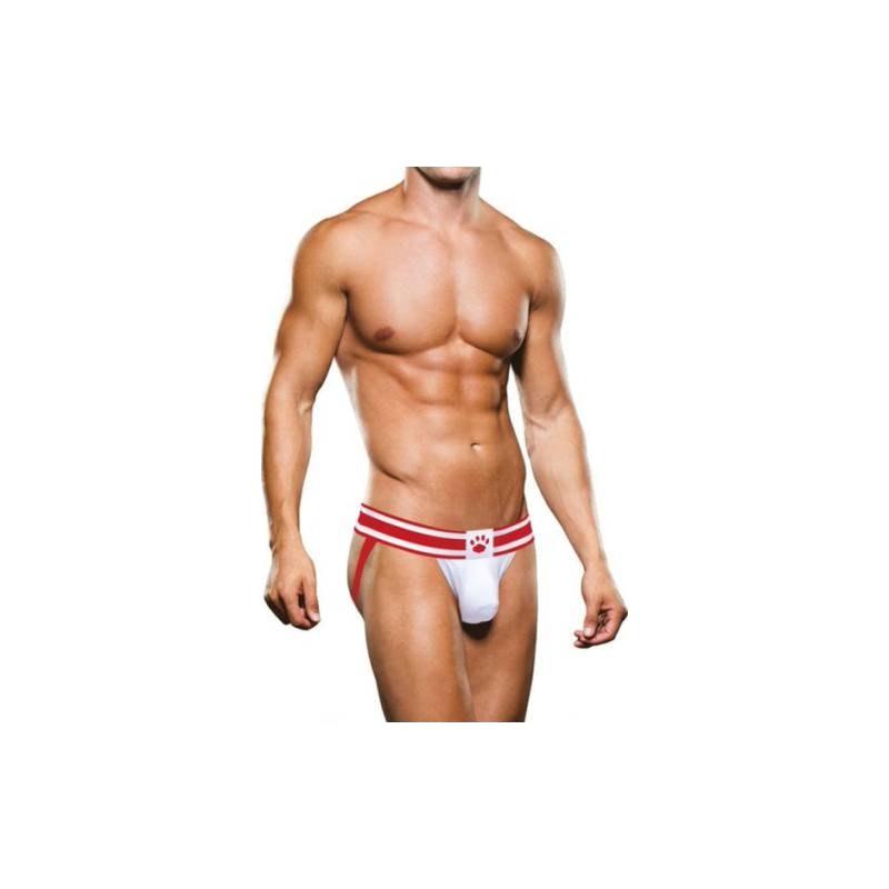 Prowler Jock White/Red - Naughty by Nature Adult Store