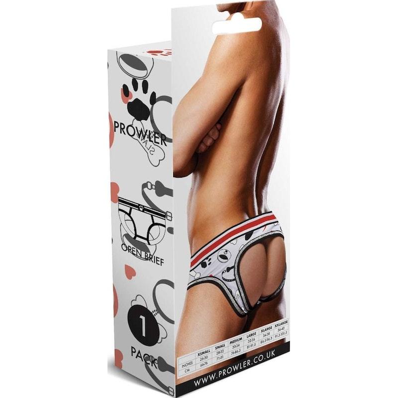 Prowler Puppie Print Open Brief - Naughty by Nature Adult Store