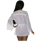 Flowing Short Robe - Naughty by Nature Adult Store