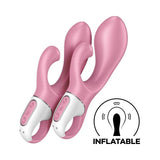 Satisfyer Air Pump Bunny 2 Pink - Naughty by Nature Adult Store