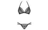 2 Pc Set 838 Black - Lingerie