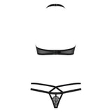 2 Pc Set 838 Black - Lingerie