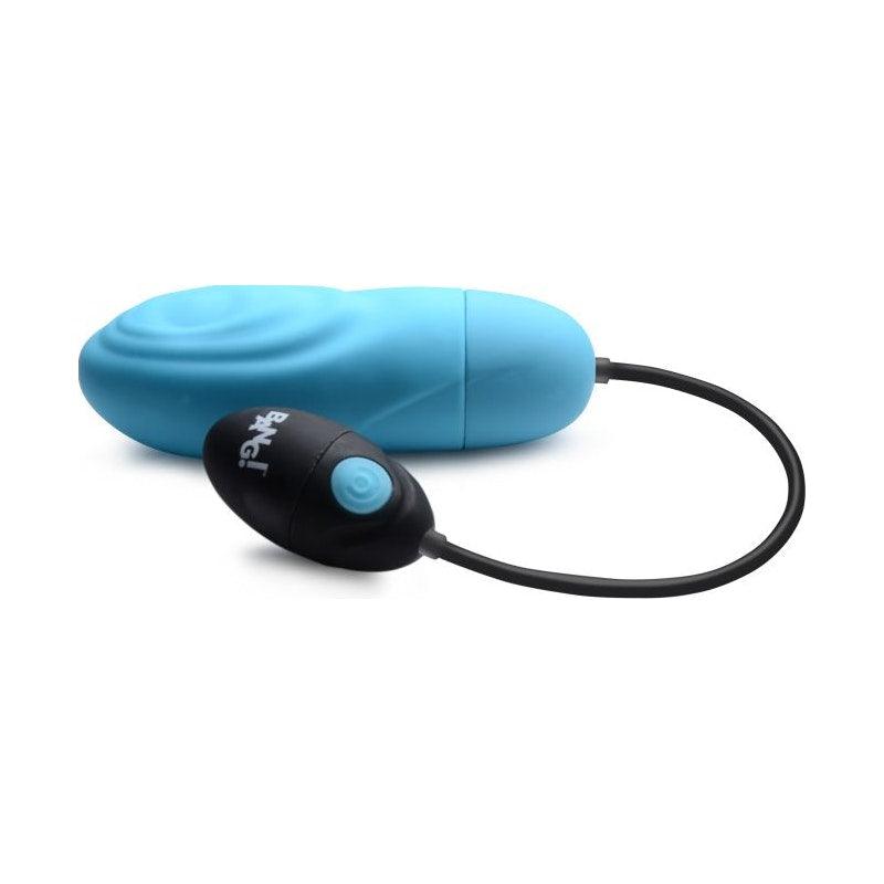 7X Pulsing Rechargeable Bullet Blue - Adult Toys
