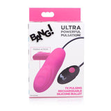 7X Pulsing Rechargeable Bullet Pink - Naughty by Nature Adult Store