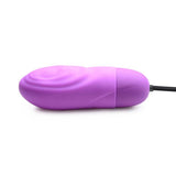 7X Pulsing Rechargeable Bullet Purple - Naughty by Nature Adult Store