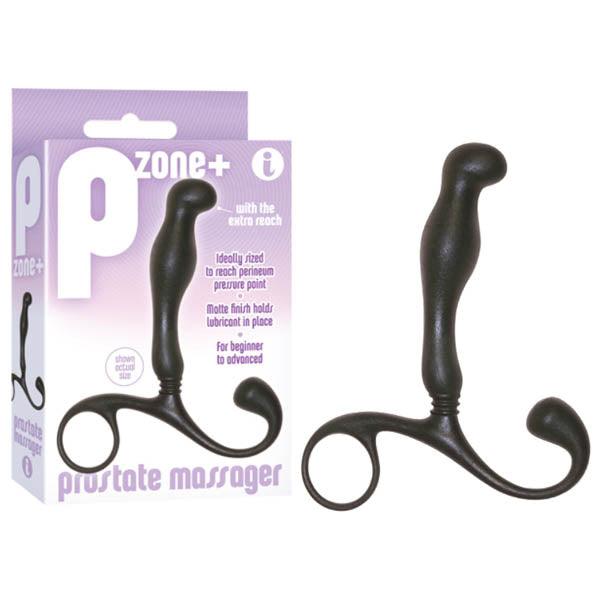 P-Zone + Prostate Massager - Black 10 cm Prostate Massager - Naughty by Nature Adult Store