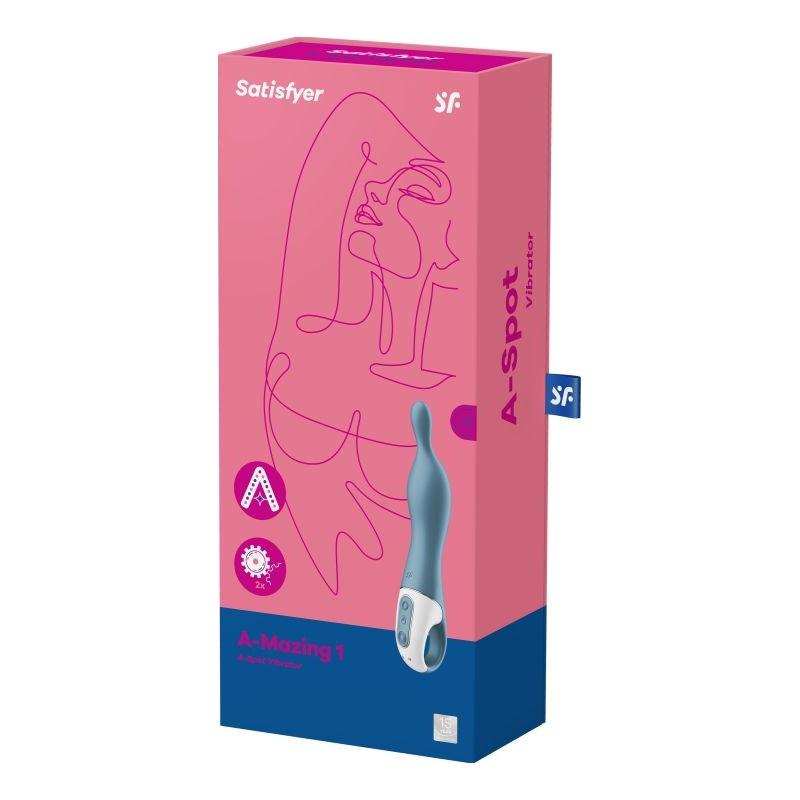 A-mazing 1 Vibrator Blue - Naughty by Nature Adult Store