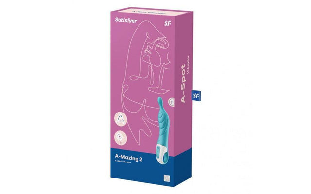 A-mazing 2 Vibrator Turquoise - Naughty by Nature Adult Store