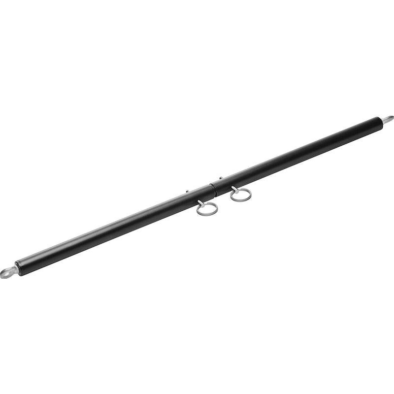 Adjustable Steel Spreader Bar Black - Naughty by Nature Adult Store