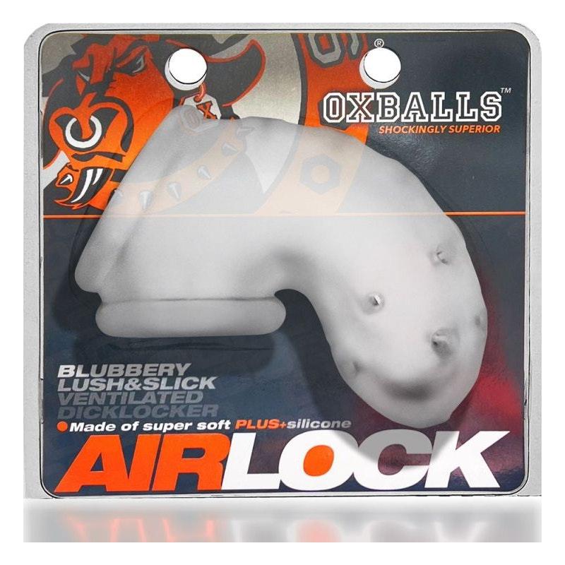 Airlock Air-Lite Vented Chastity Clear Ice - Naughty by Nature Adult Store