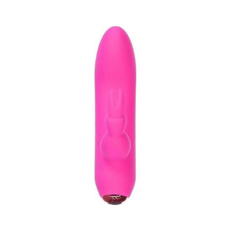 Alices Bunny Rechargeable Bullet w Rabbit Sleeve Pink - Naughty by Nature Adult Store