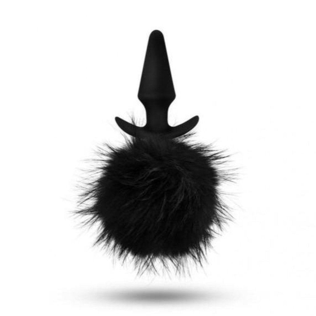 Anal Adventures Platinum Rabbit Tail Plug - Adult Toys