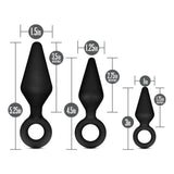 Anal Adventures Platinum Silicone Loop Plug Kit - Naughty by Nature Adult Store