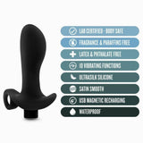 Anal Adventures Platinum Silicone Prostate Massager 01 - Adult Toys
