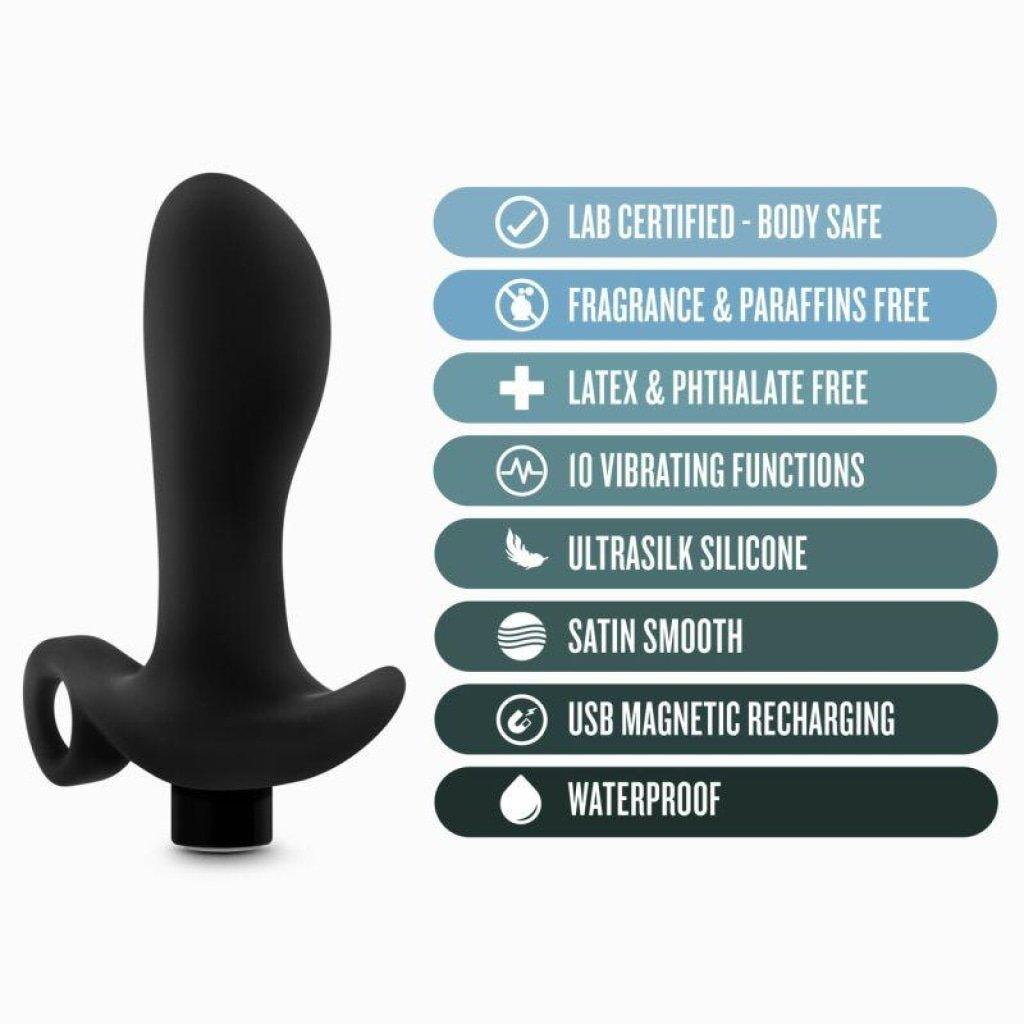 Anal Adventures Platinum Silicone Prostate Massager 01 - Naughty by Nature Adult Store