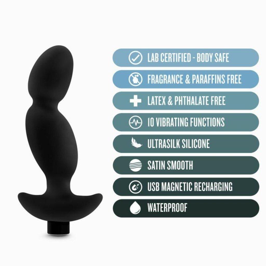 Anal Adventures Vibrating Silicone Prostate Massager 04 - Naughty by Nature Adult Store