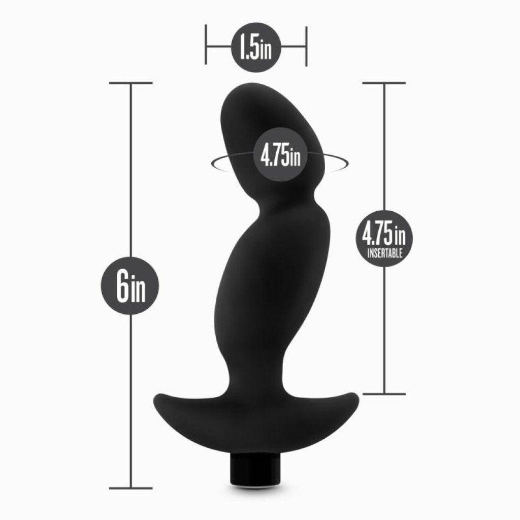 Anal Adventures Vibrating Silicone Prostate Massager 04 - Naughty by Nature Adult Store