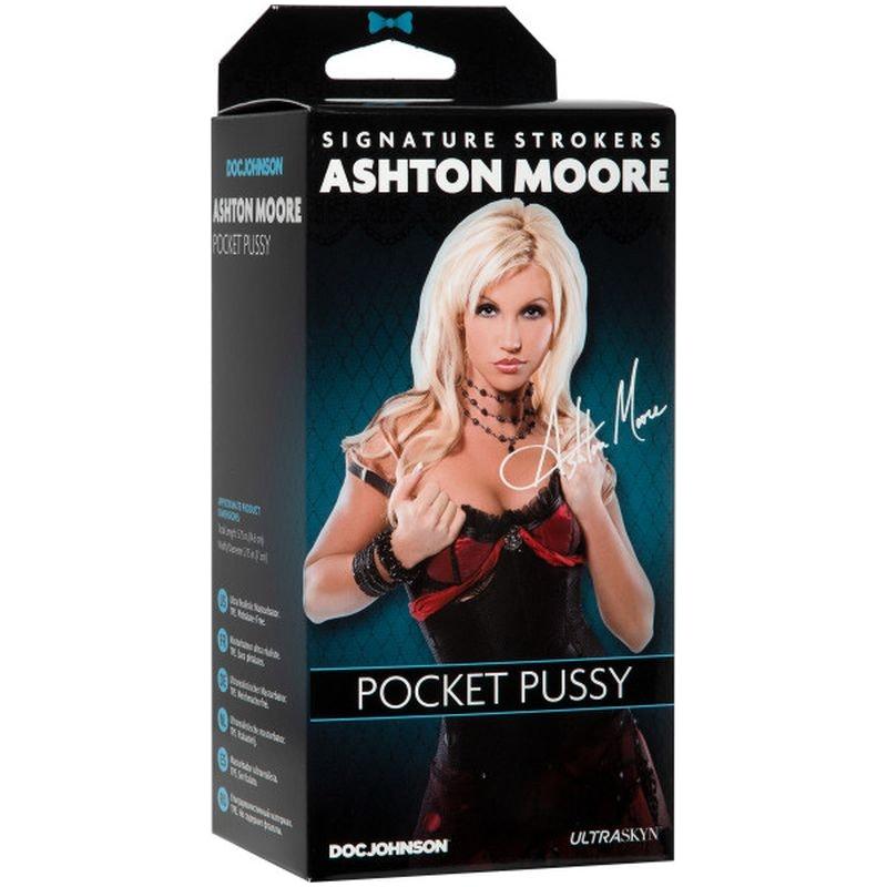 Ashton Moore Ultraskyn Pocket Pussy Vanilla - Naughty by Nature Adult Store