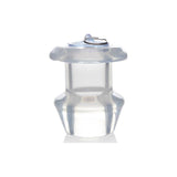 Ass Bung Clear Hollow Anal Dilator 3.5in Large - Adult Toys