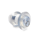 Ass Bung Clear Hollow Anal Dilator 3.5in Large - Adult Toys