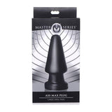 Ass Max Plug Large Anal Plug Black - Adult Toys