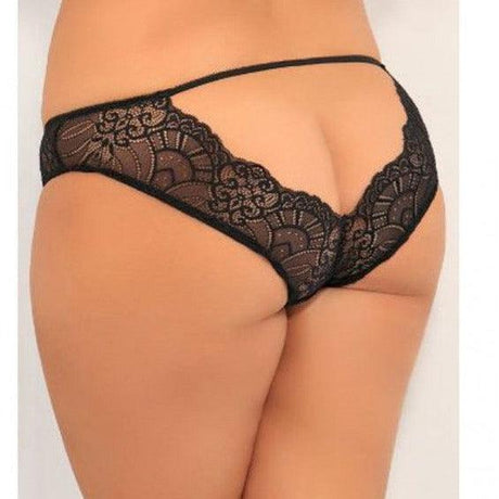 Attention Seeker Open Back Panty - Lingerie