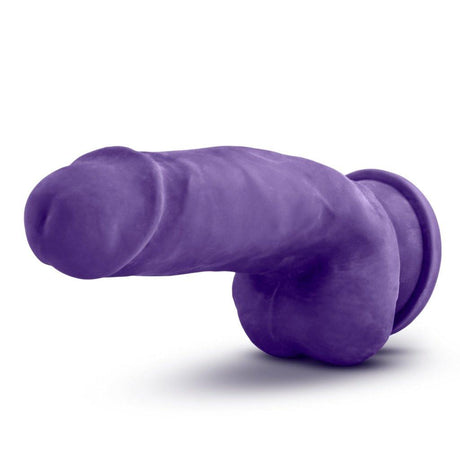 Au Naturel Bold Beefy 7in Dildo Purple - Naughty by Nature Adult Store