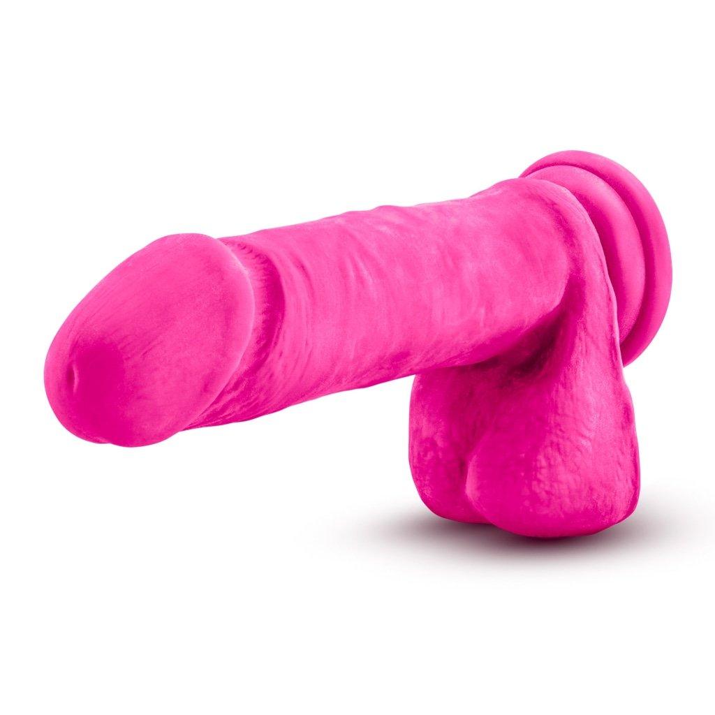 Au Naturel Bold Hero 8in Dildo Pink - Naughty by Nature Adult Store