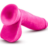 Au Naturel Bold Pleaser 7in Dildo Pink - Adult Toys