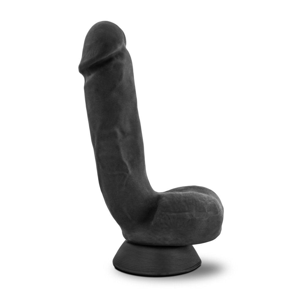 Au Naturel Bold Pound 8.5in Dildo Black - Naughty by Nature Adult Store