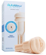 Autoblow AI Ultra Vagina Sleeve - Beige - Naughty by Nature Adult Store