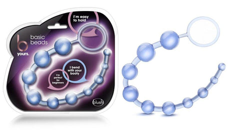 B Yours Basic Beads Blue - Adult Toys