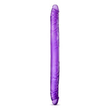 B Yours Double Dildo Purple 16in - Naughty by Nature Adult Store