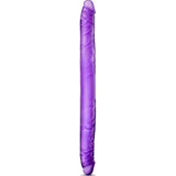 B Yours Double Dildo Purple 16in - Naughty by Nature Adult Store