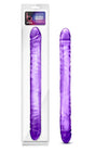 B Yours Double Dildo Purple 18in - Naughty by Nature Adult Store