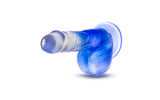 B Yours Morning Dew 6in Dildo Stella Blue - Adult Toys