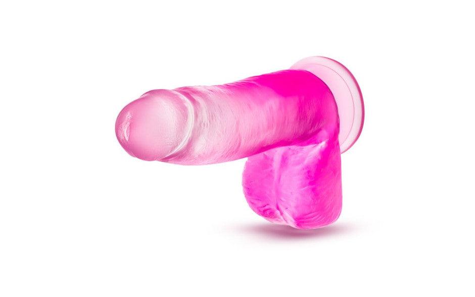 B Yours Sugar Magnolia 7in Dildo Fuchsia - Naughty by Nature Adult Store