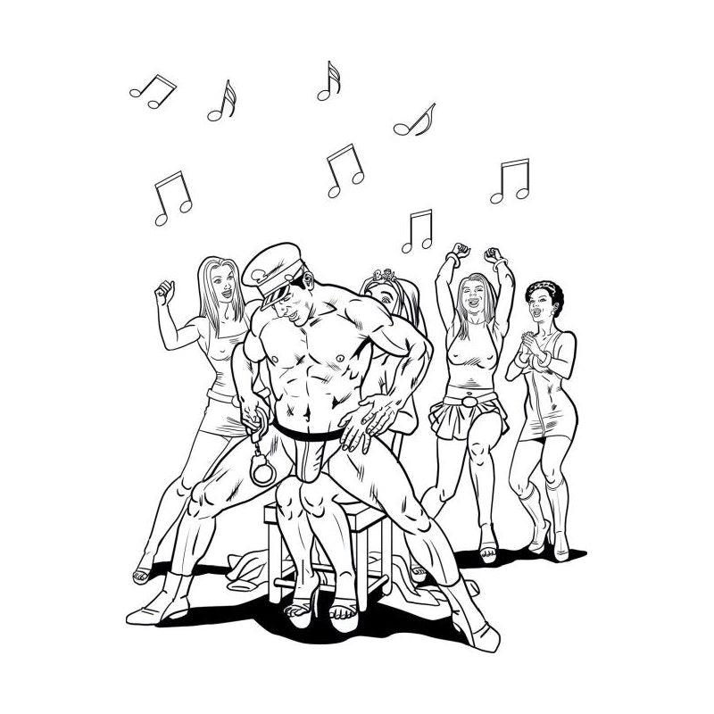 Bachelorette Party Colouring Book - Adult Toys