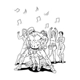 Bachelorette Party Colouring Book - Adult Toys